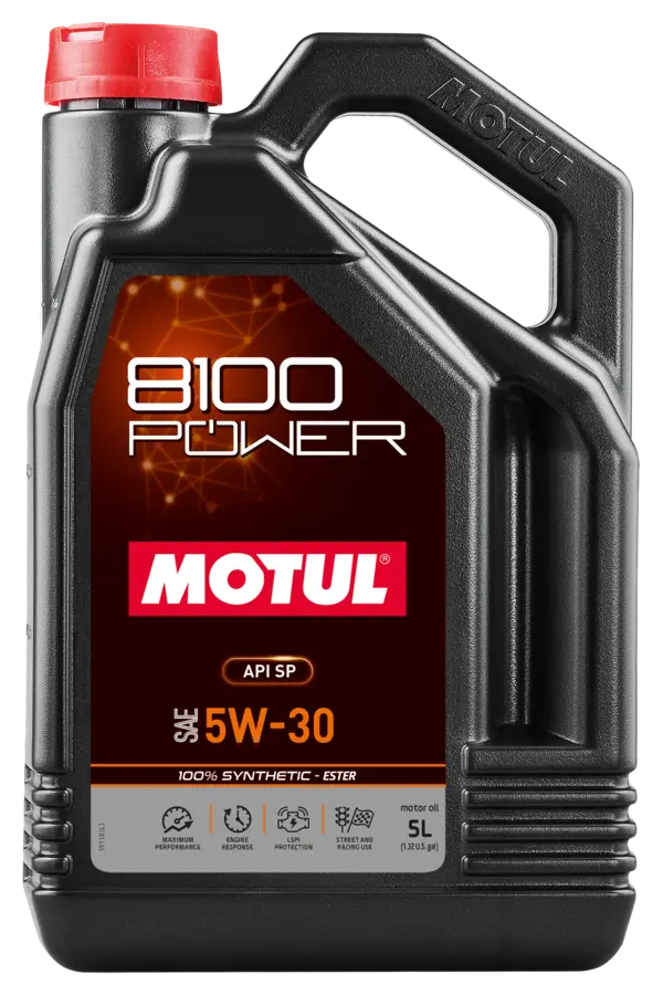 MOTUL 111801 Motorolaj 5W-30 5L MOTUL 8100 POWER 5W-30