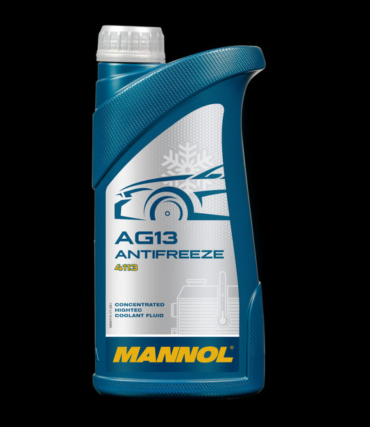 Fagyálló folyadék zöld 1L MANNOL Antifreeze AG13 Hightec 4113