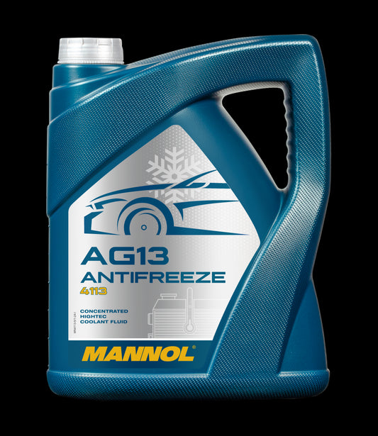 Fagyálló folyadék zöld 5L MANNOL Antifreeze AG13 Hightec 4113