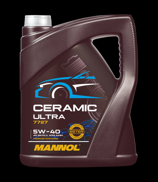Motorolaj 5W-40 5L MANNOL Ceramic Ultra 5W-40 7727
