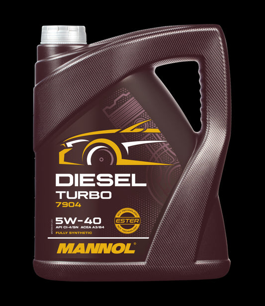 Motorolaj 5W-40 5L MANNOL Diesel Turbo 5W-40 7904