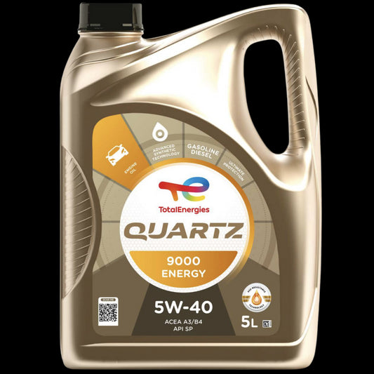 Motorolaj 5W-40 5L Total Quartz 9000 Energy